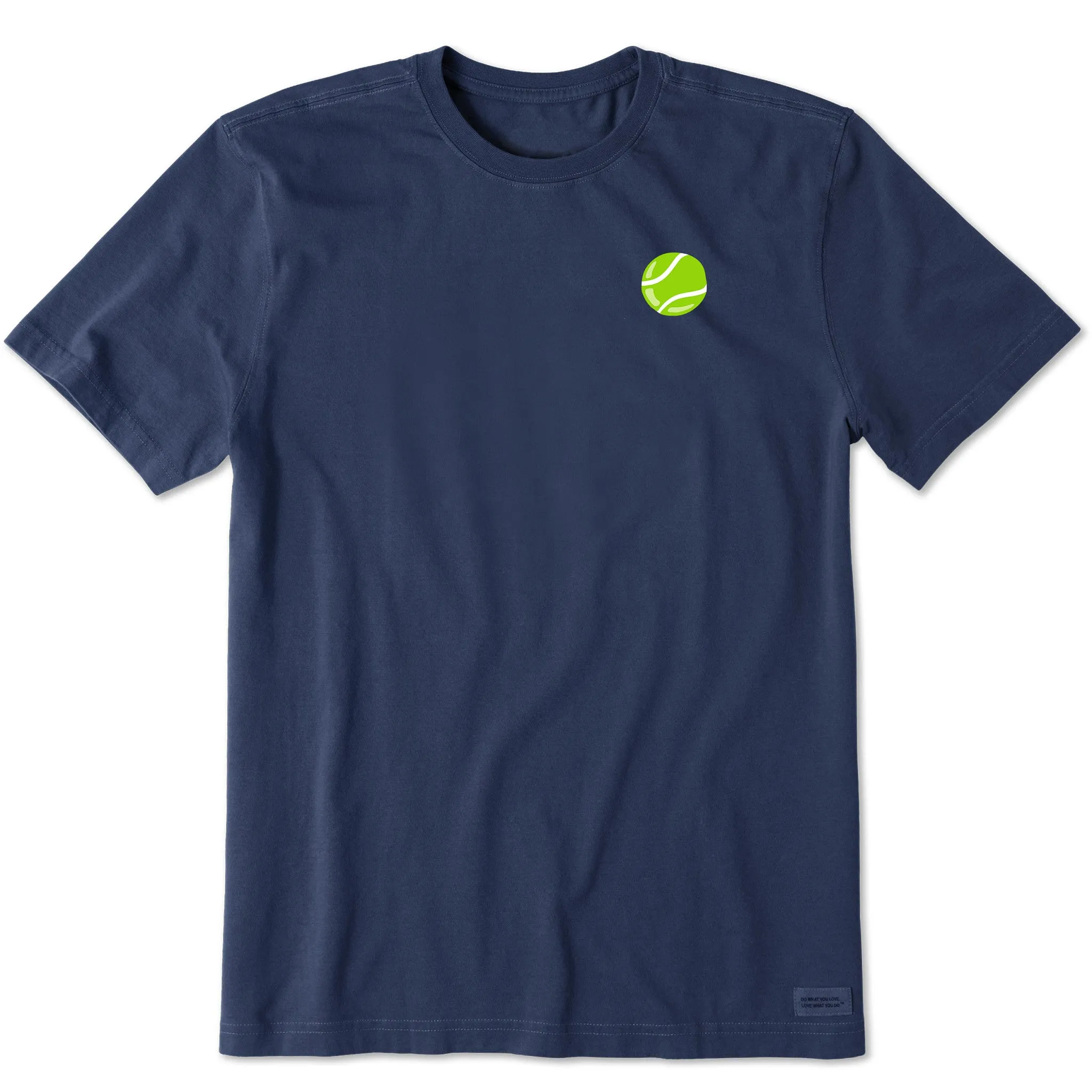 Men's Tennis Ball Short Sleeve Tee DurableStitching