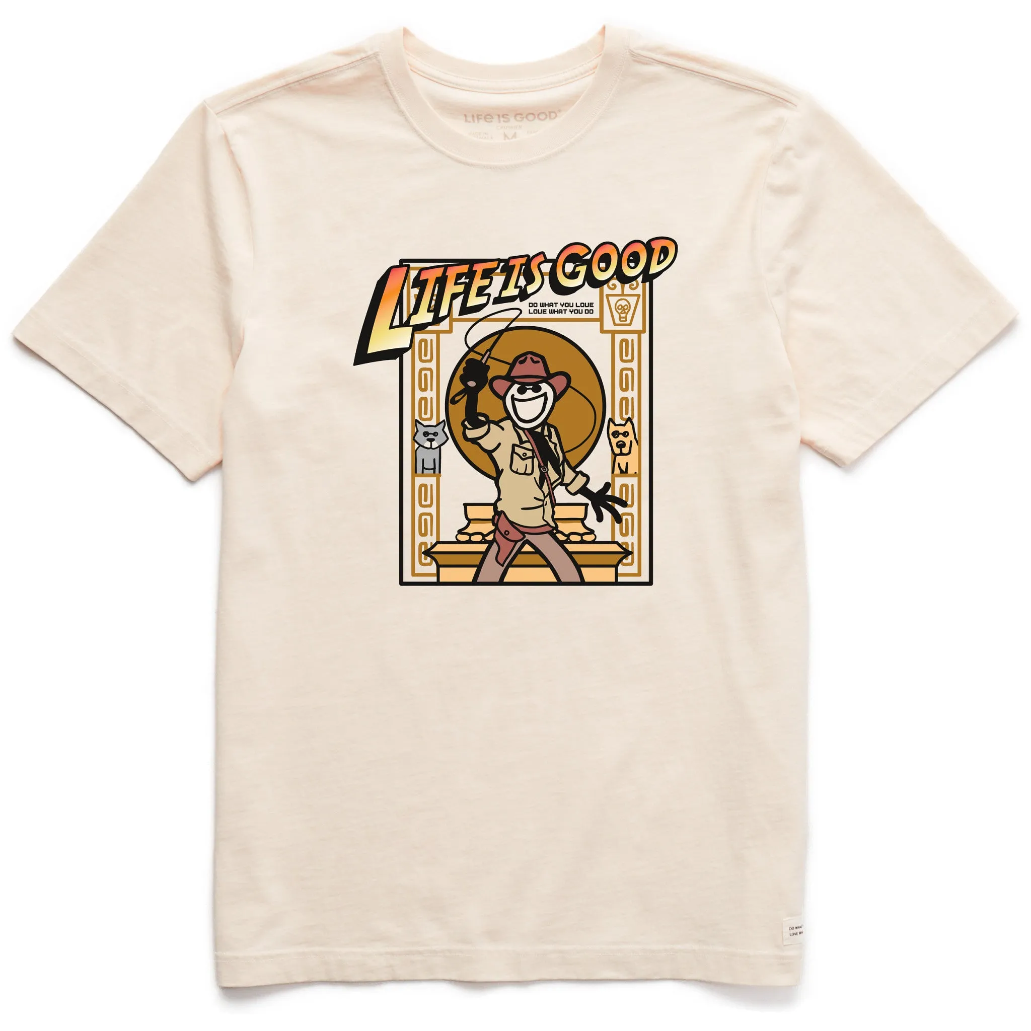 Men's Raider Jake Short Sleeve Crusher Tee Perfect Layer Soft Fit Wear