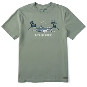 Men's Vista Rocky Coast Short Sleeve Tee Stylish Comfort