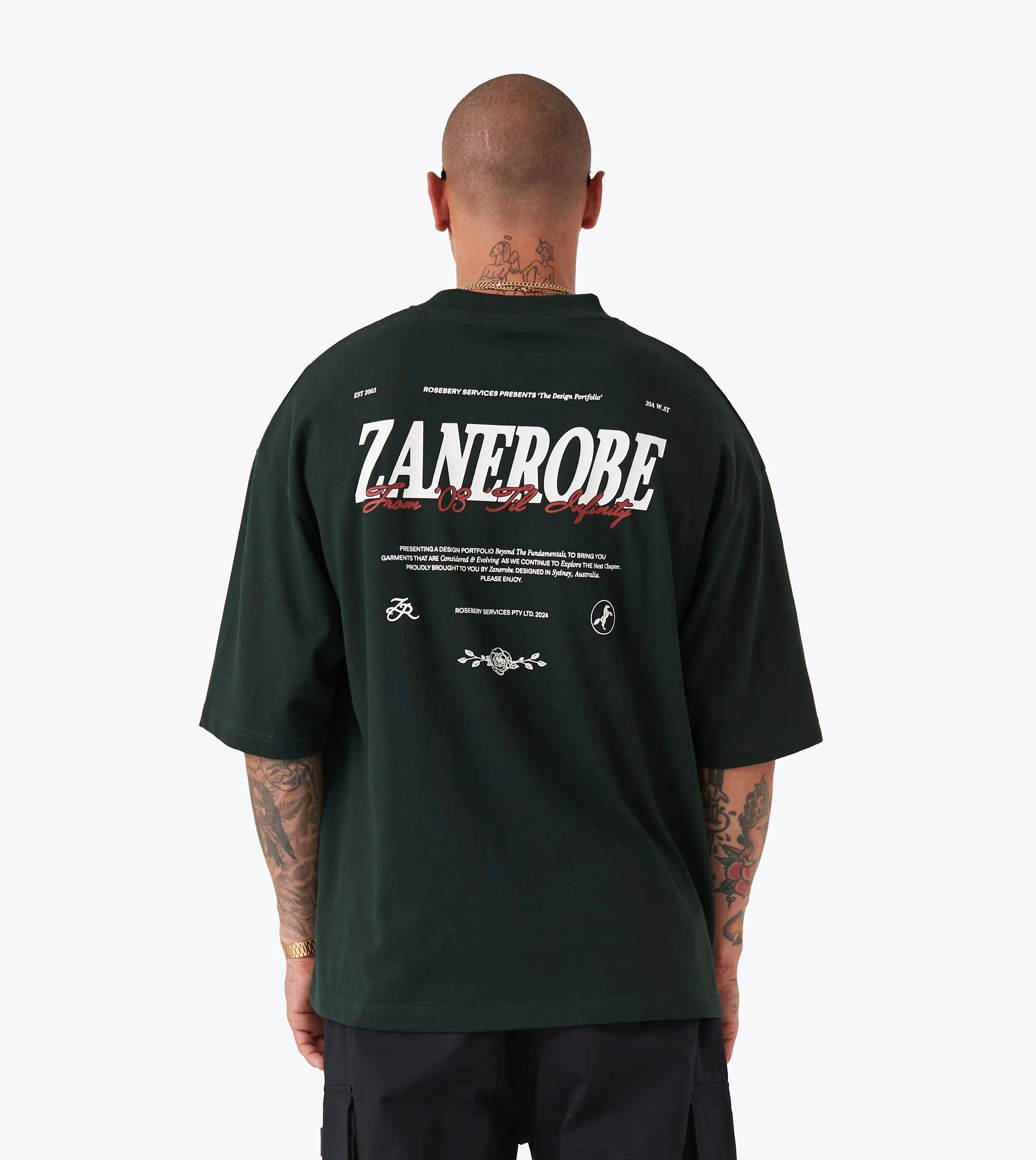 Portfolio Flow Tee Forest hiking clothes