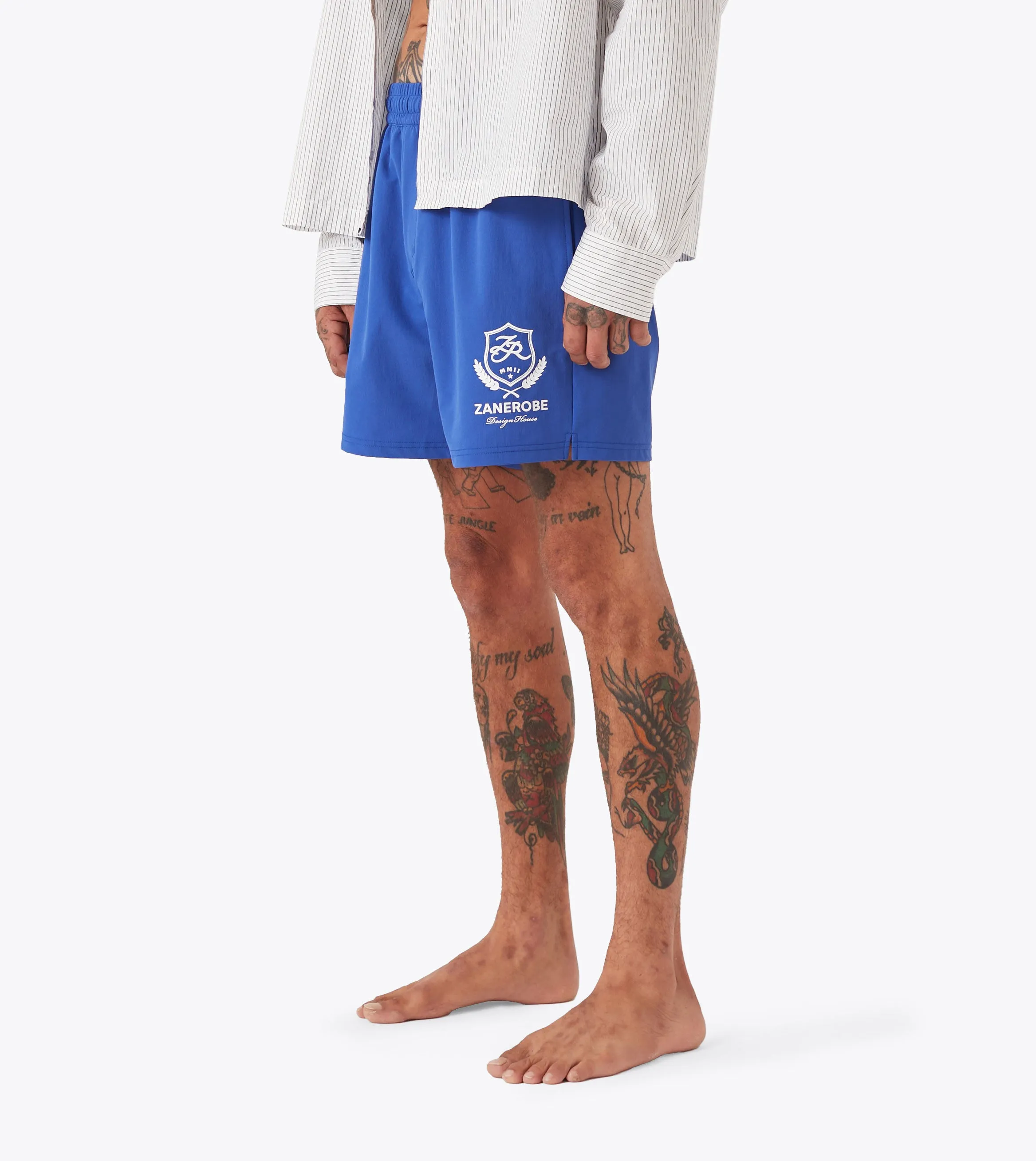 Crest Balmoral Beach Short Cobalt Blue All Season Workwear