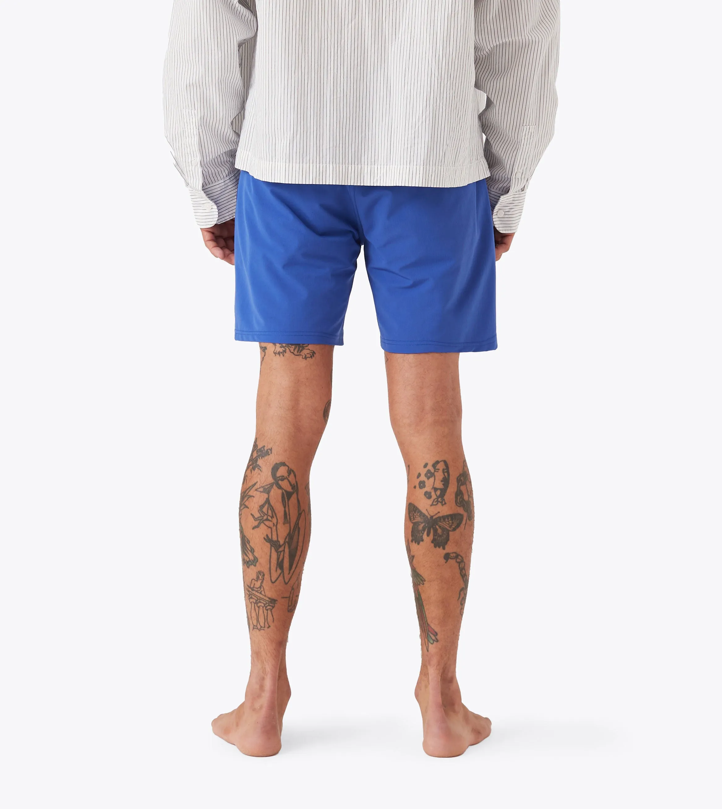 Soft Material poolside fashion Crest Balmoral Beach Short Cobalt Blue
