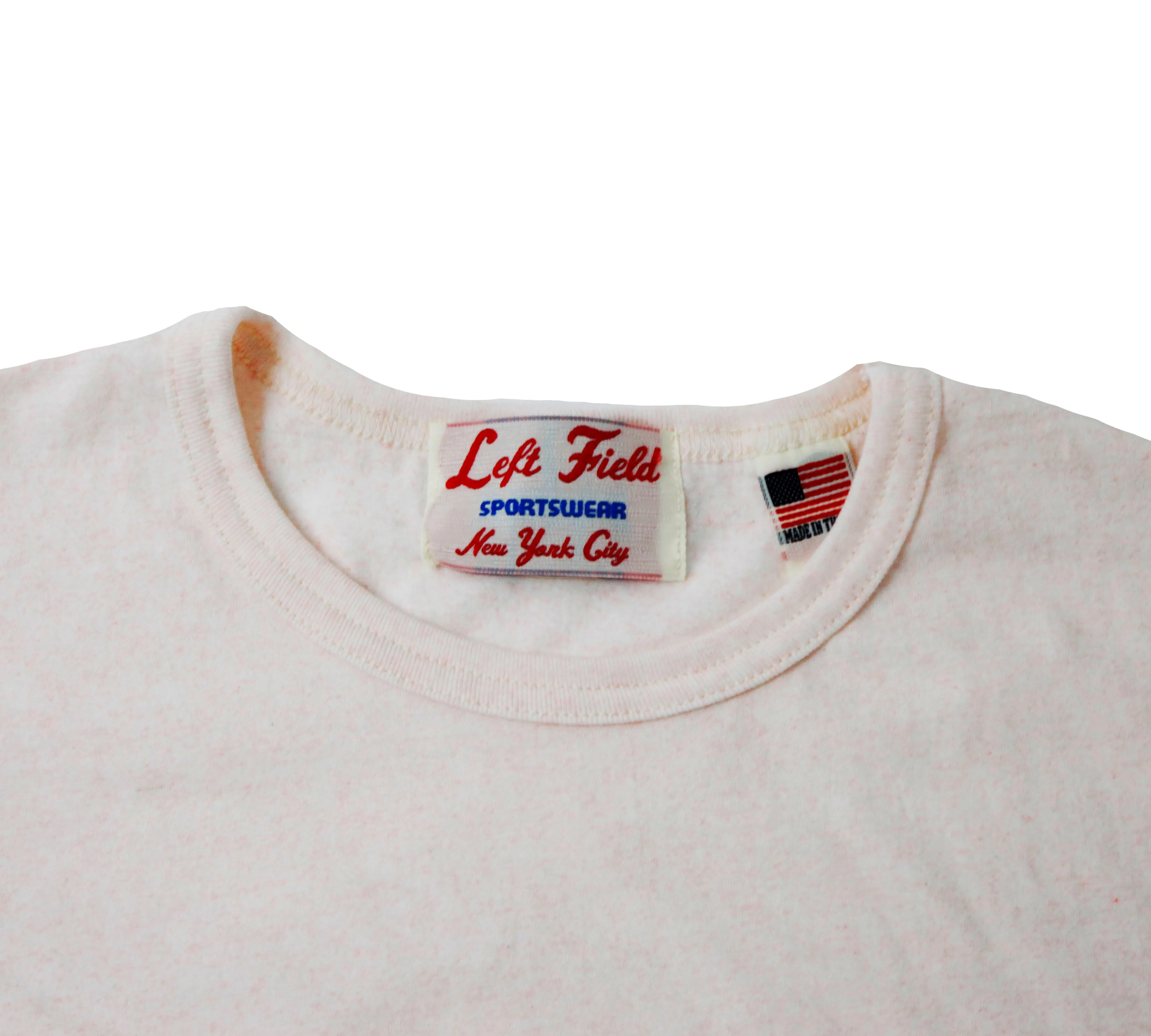 DoubleLayerReinforcement Trendy Trousers Flamingo Heather Cotton Crew Tee