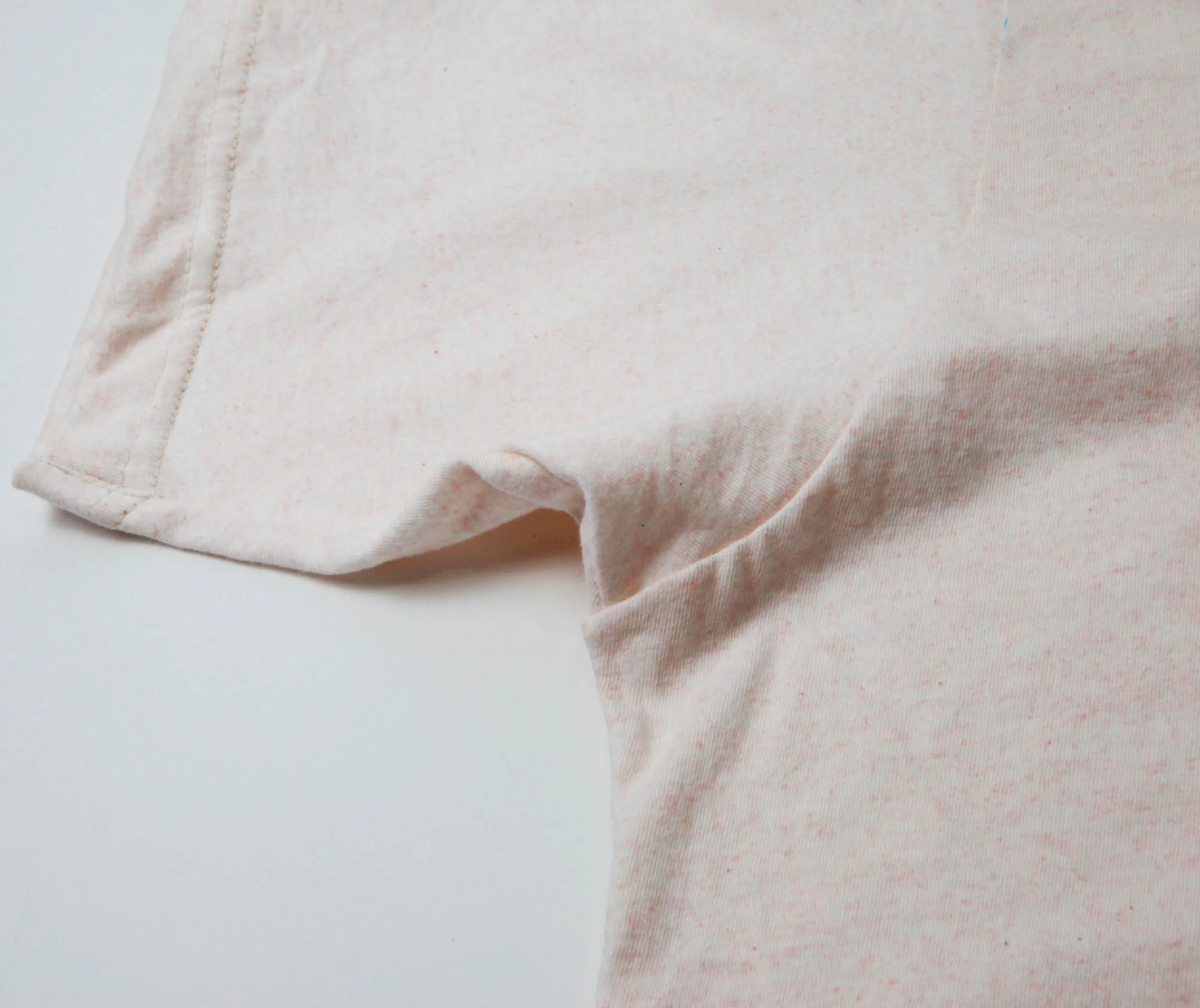 Flamingo Heather Cotton Crew Tee AntiStatic Material