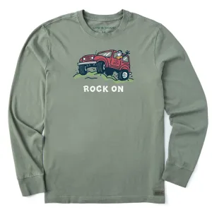 Men's Rock On Offroad Long Sleeve Crusher Tee No Fade Technology