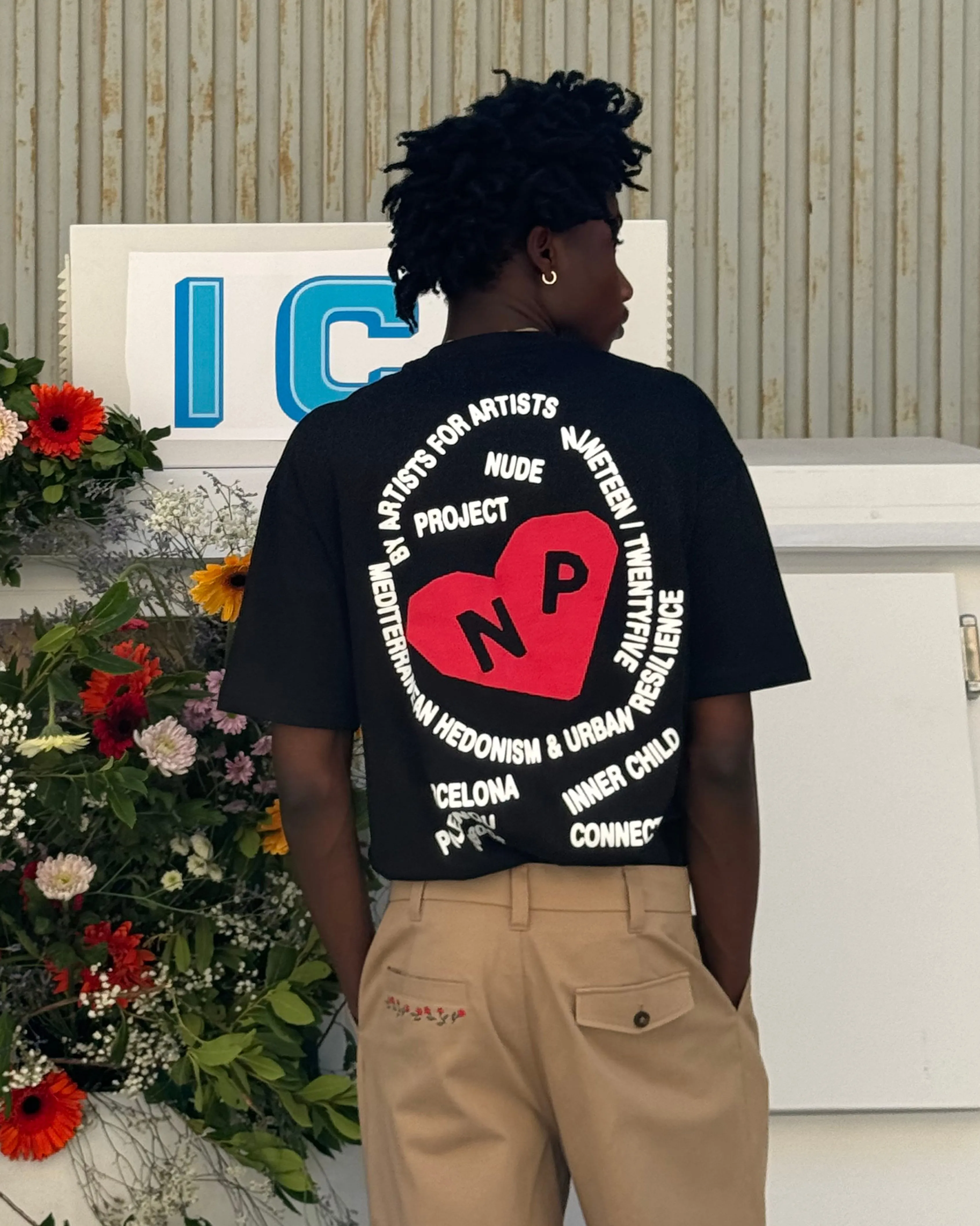 Light Stretch Kora Tee Black