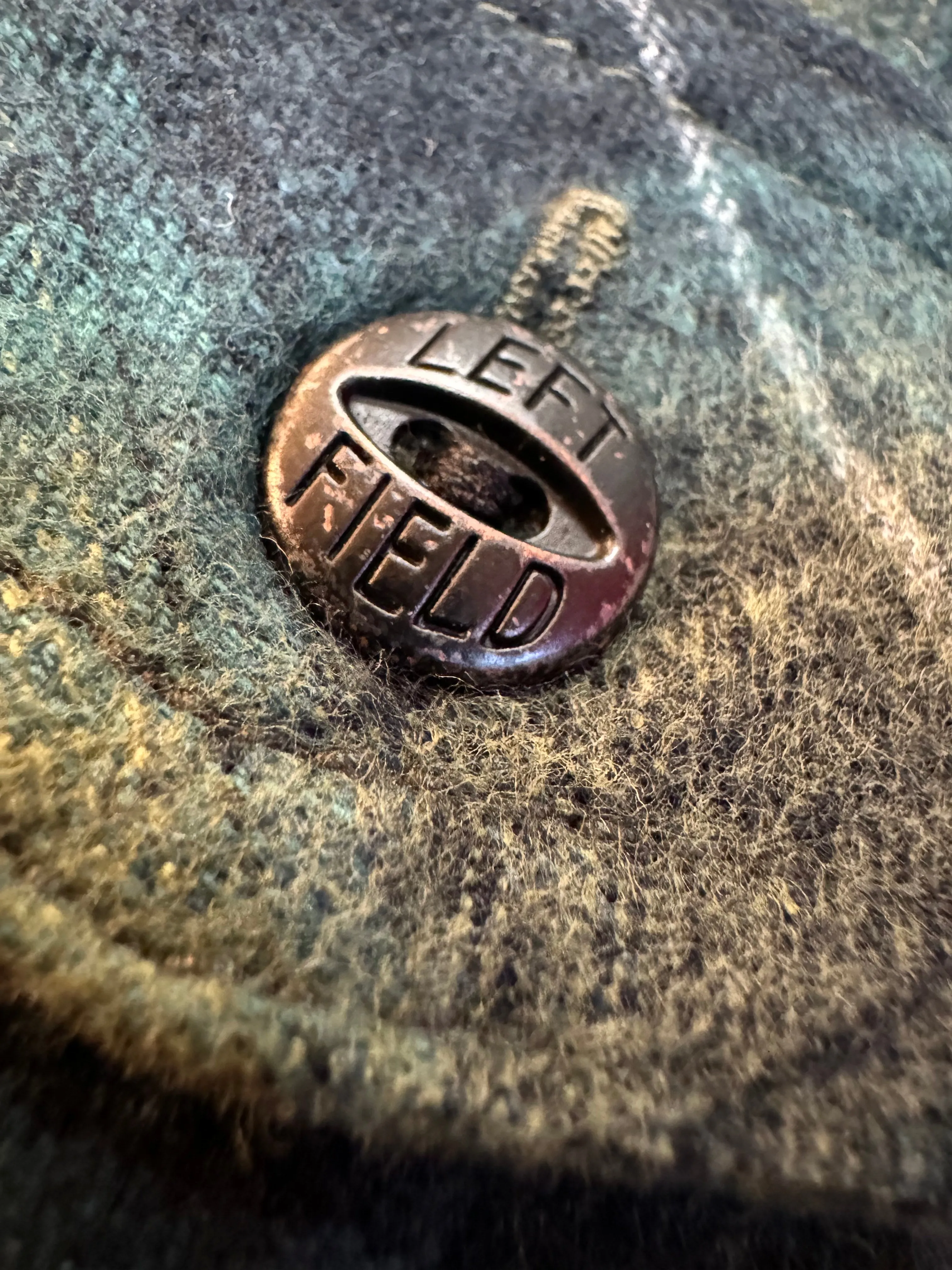 Vintage authenticity Green Shadow Plaid Japanese  Cotton Flannel Dustbowl Work shirt