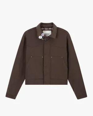 Studio Carpenter Jacket Brown Reflective accents