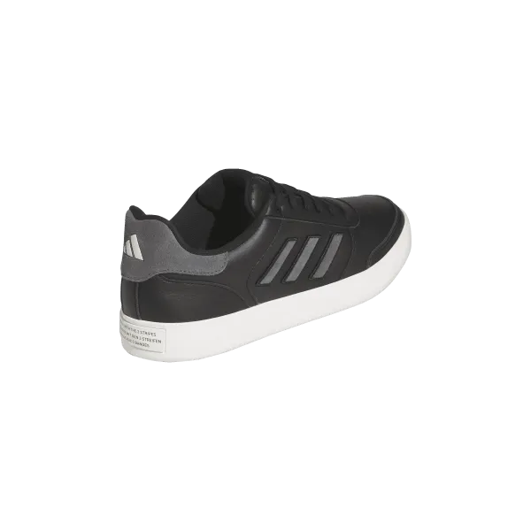 Adidas Retrocross 24 Spikeless Golf Shoes - Core Black / Grey Five / Off White Zero Drop Platform Rain Safe