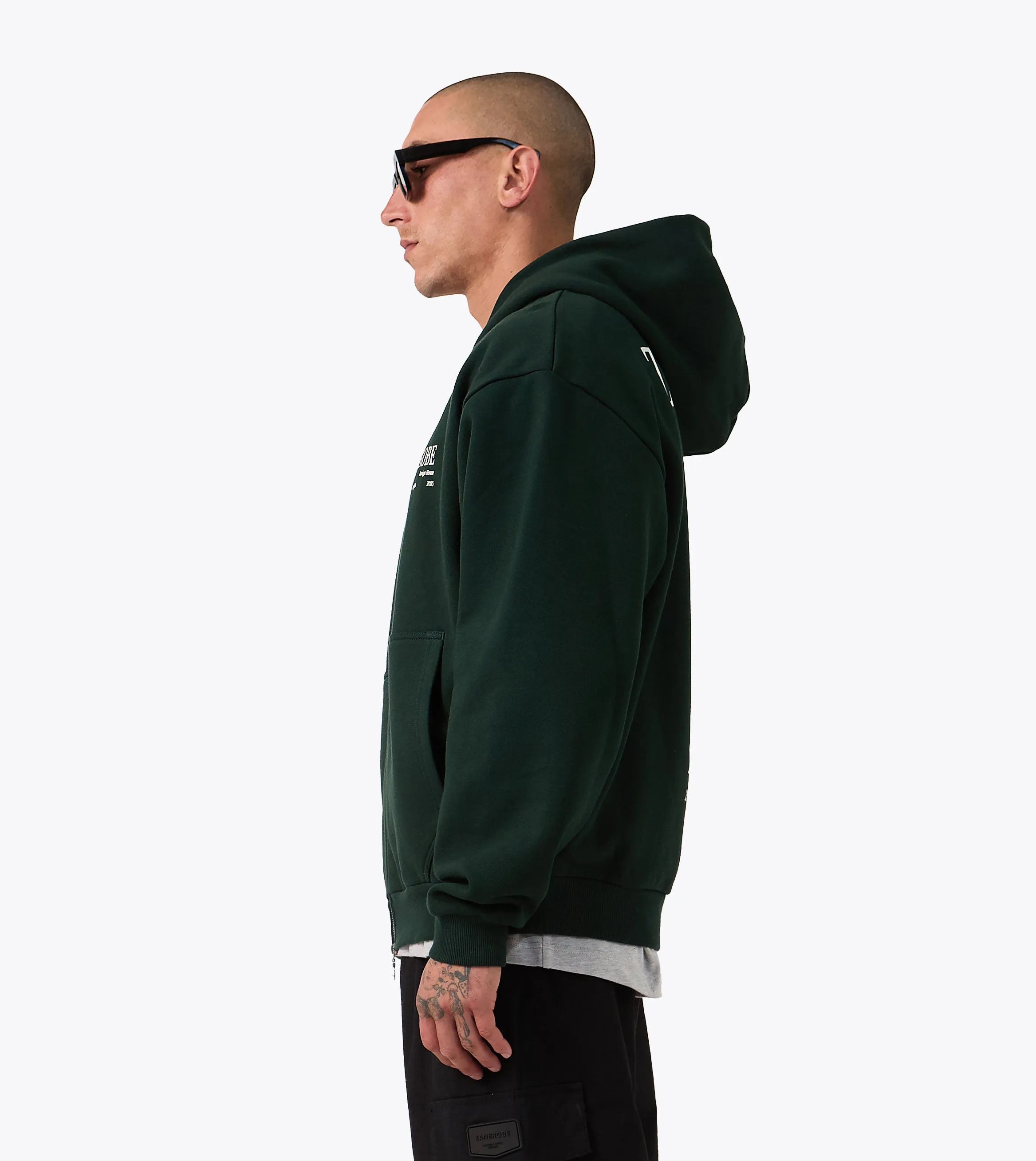 Trendy Top Ceramic Box Zip Hood Forest