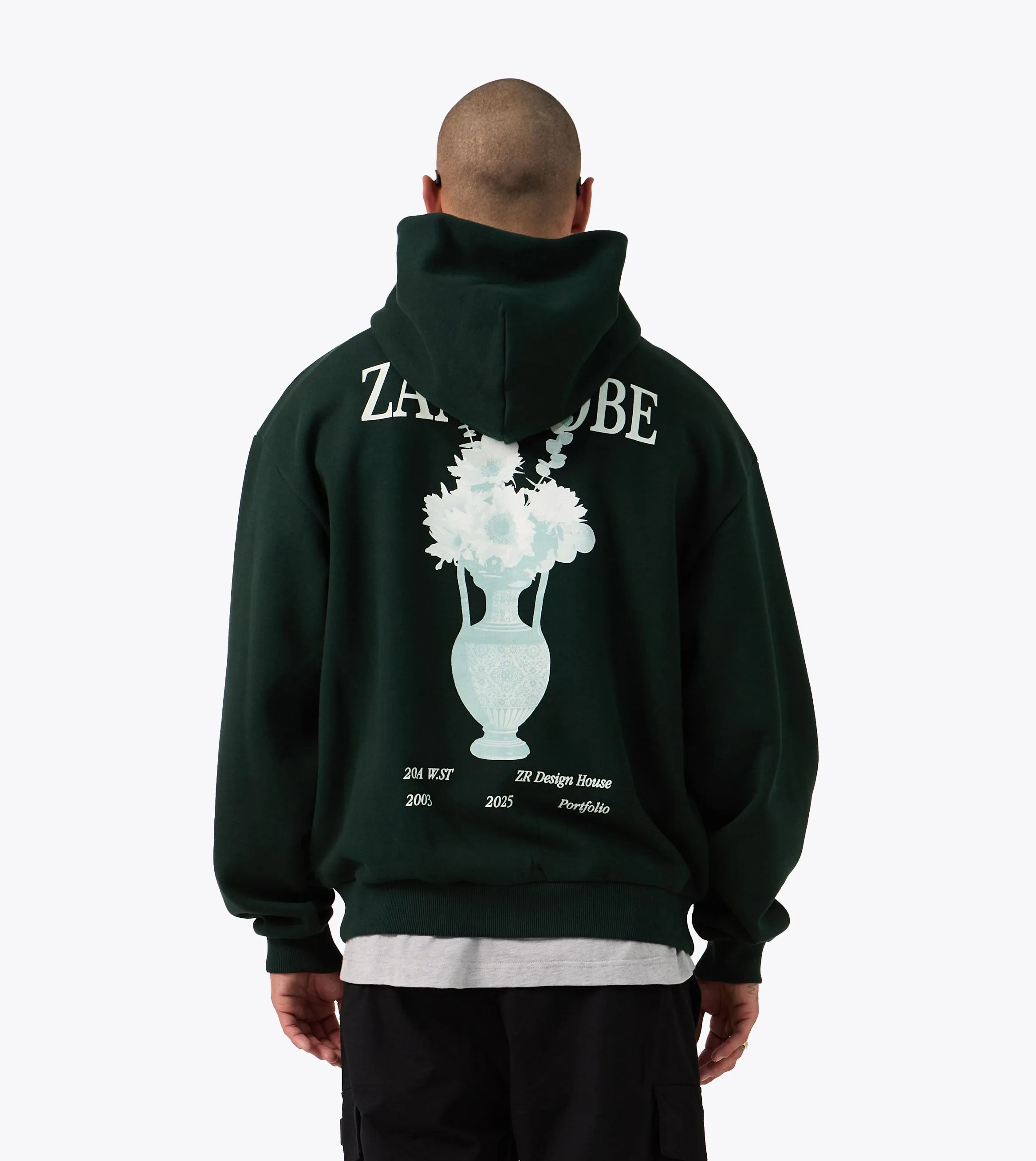 Travel Active Breathable Material Ceramic Box Zip Hood Forest