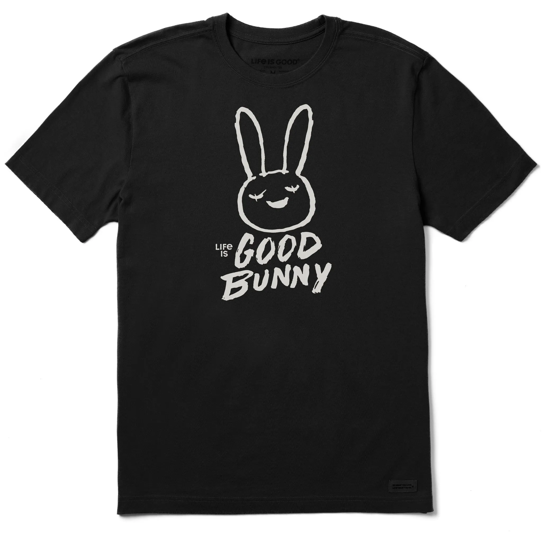 Men's Good Bunny Short Sleeve Tee Pilling Resistant Finish Fashionable Ease