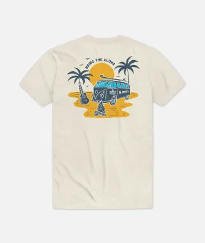 Comfort Wear Fit Jetty x Kona Beach Trip Tee - Bone