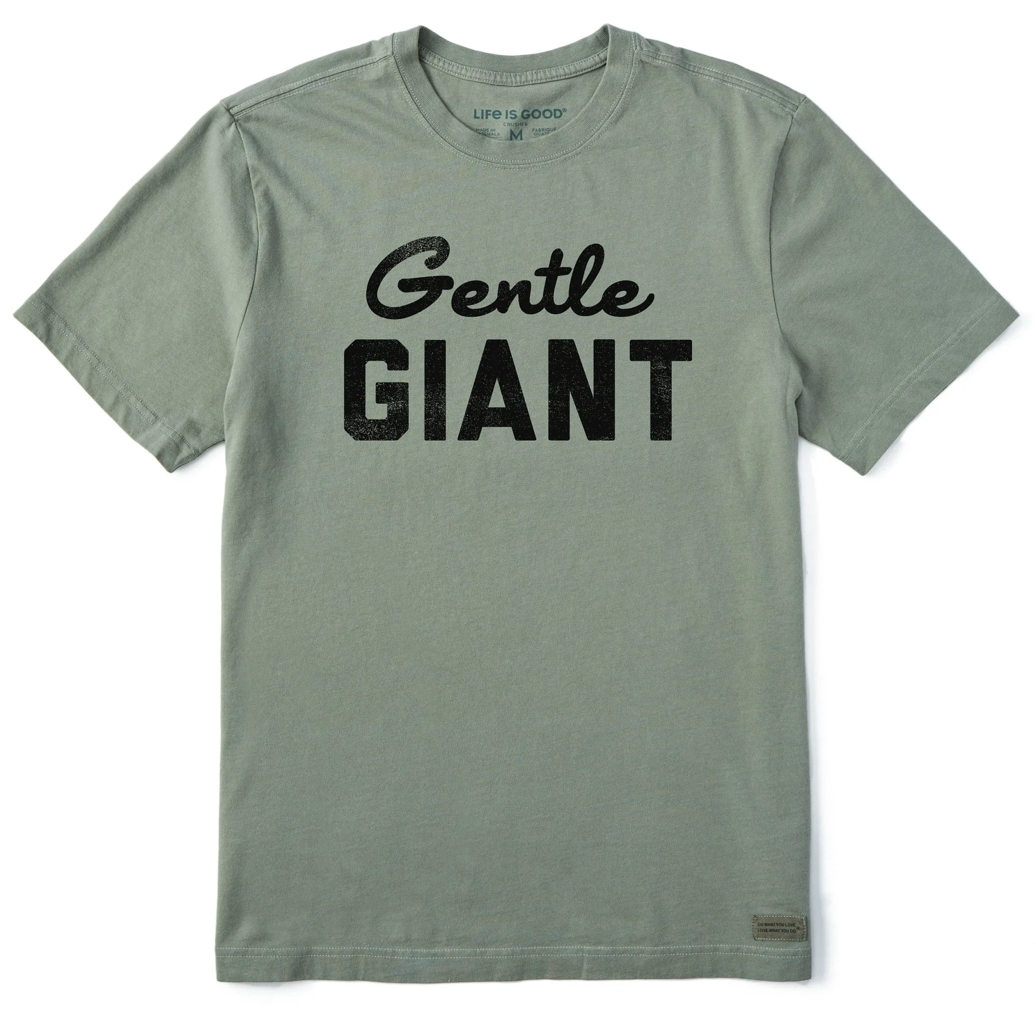 Adjustable Hem Comfortable Wear Men's Gentle Giant Short Sleeve Tee