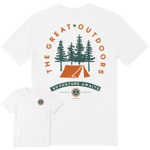 Men's Great Outdoors Short Sleeve Tee Breathable wear