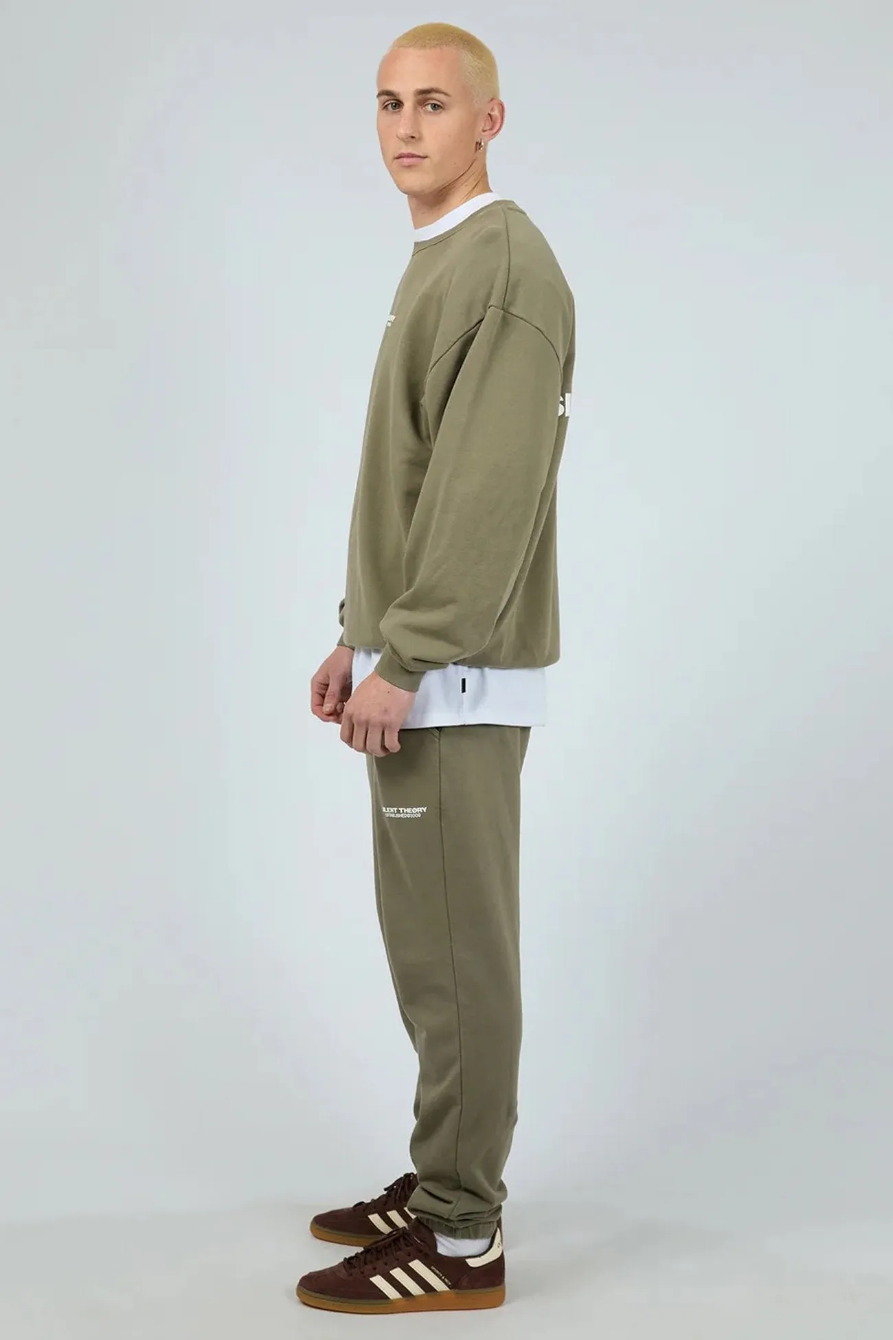 product couple intimacy Trendy Outerwear Essential Theory Crew Khaki