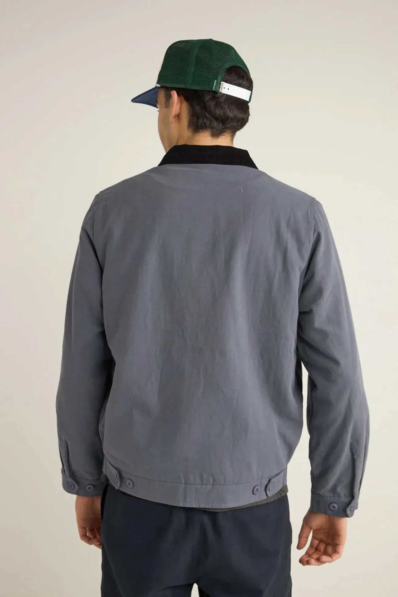 Multi Pocket James Jacket Slate