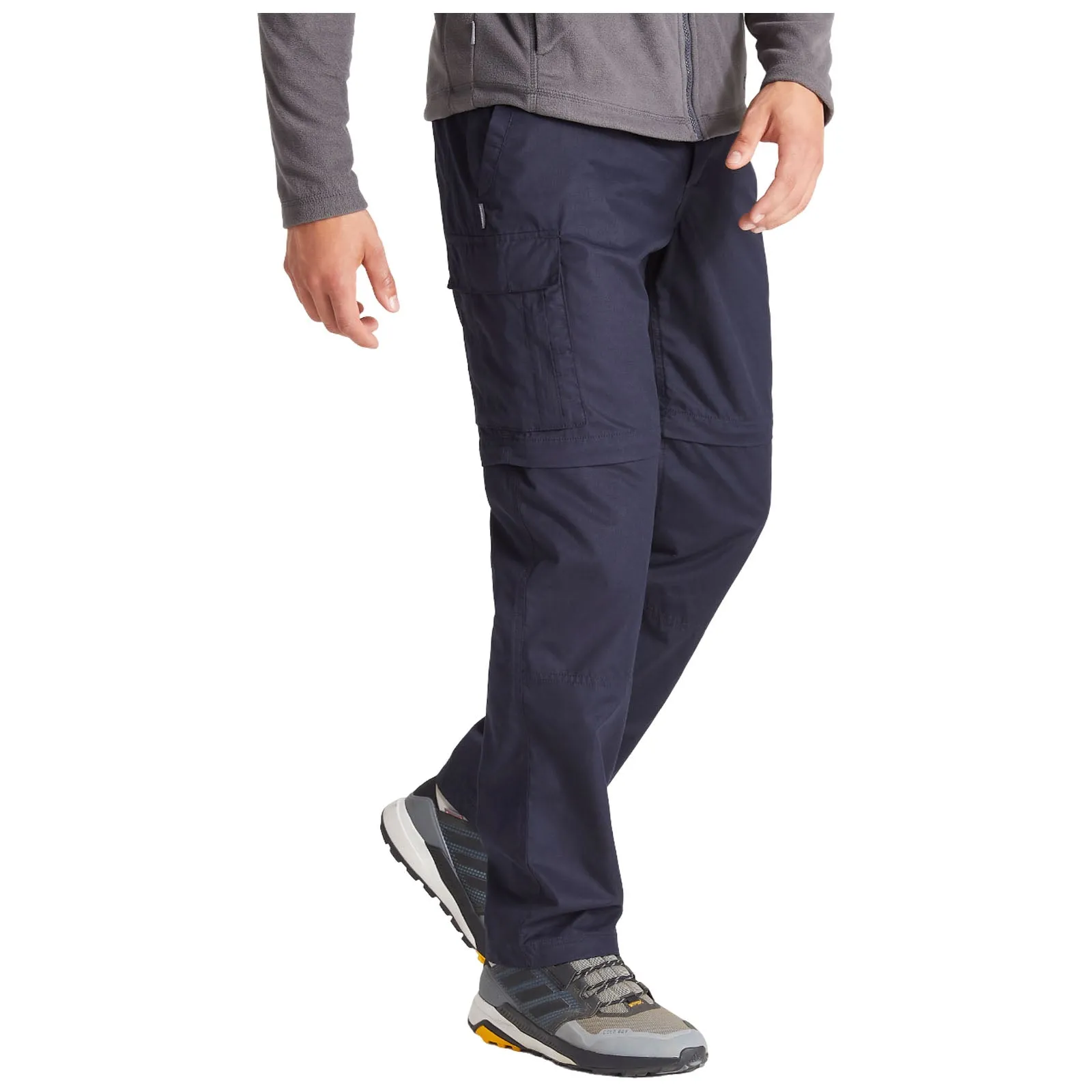 Craghoppers Mens Kiwi Tailored Convertible Trousers Sporty Layer Stretch Flex
