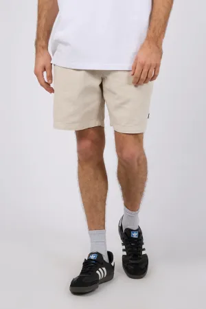 Biodegradable Material Option clean look Hemp Elastic Waist Short Natural