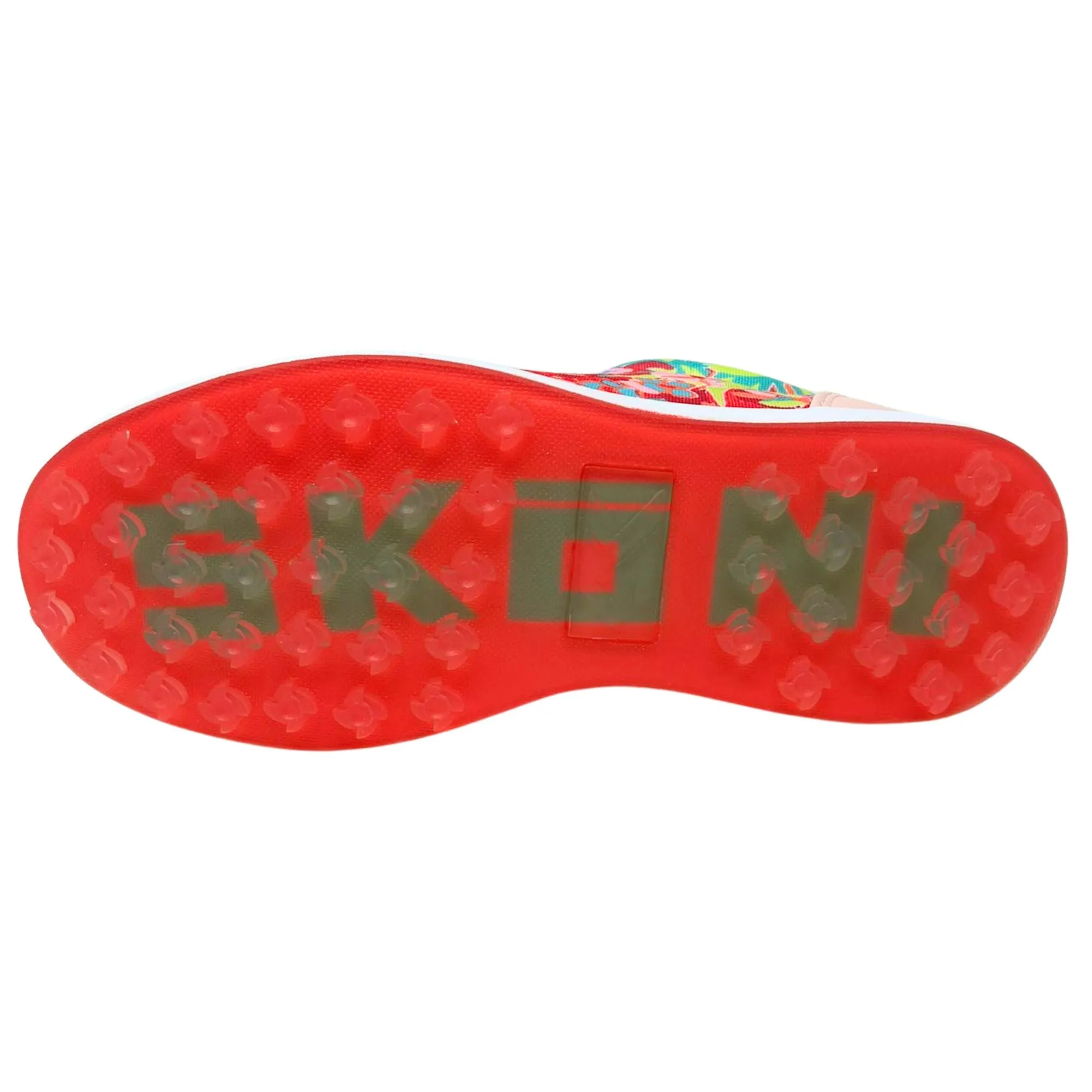 Course Precision Breathable Structure SK??NI Men's Golf Shoe Waterproof- Pink Floral