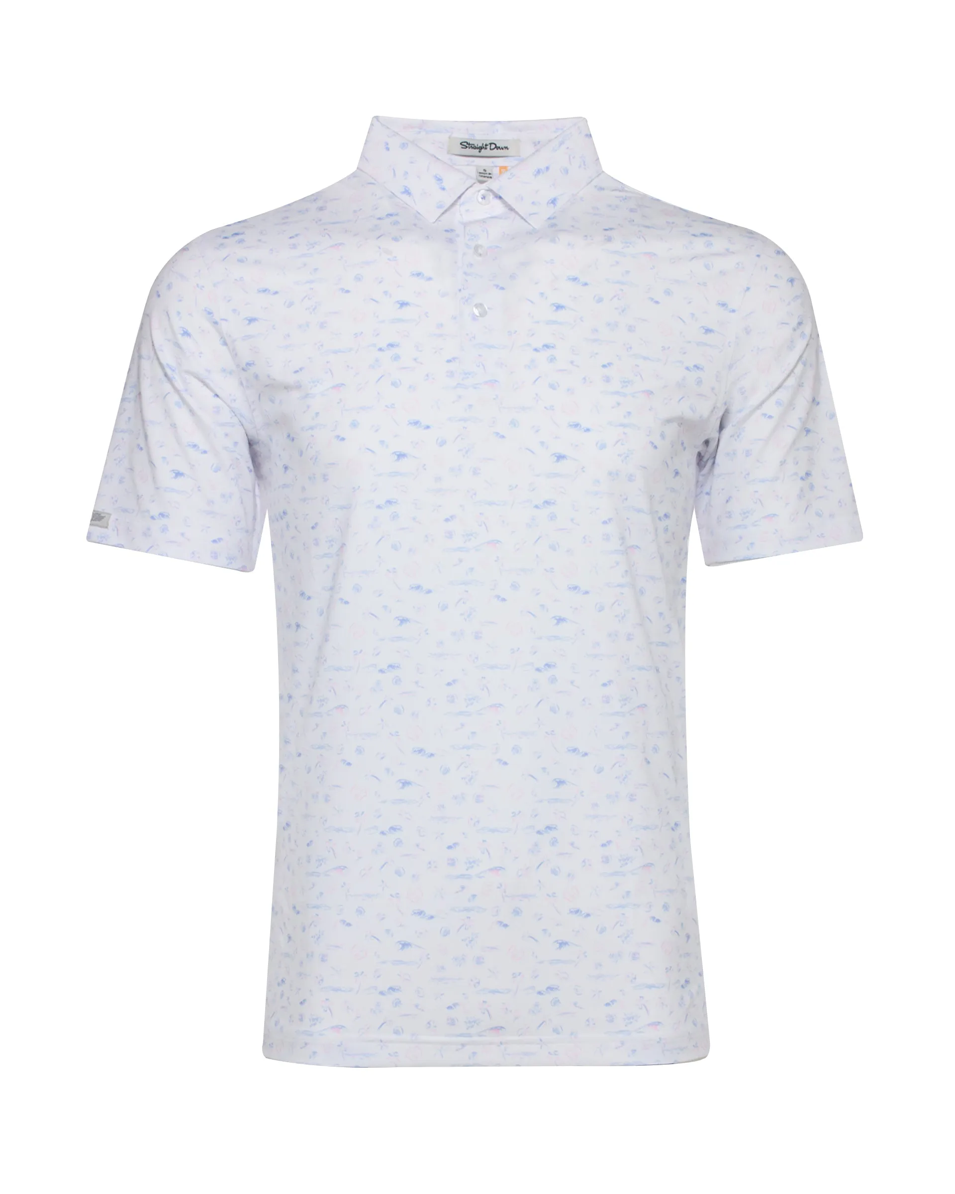 Cocoa Beach Polo - White Perfect Comfort