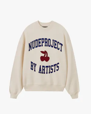 Loop Sweatshirt Marshmallow product marketing Brunch Style