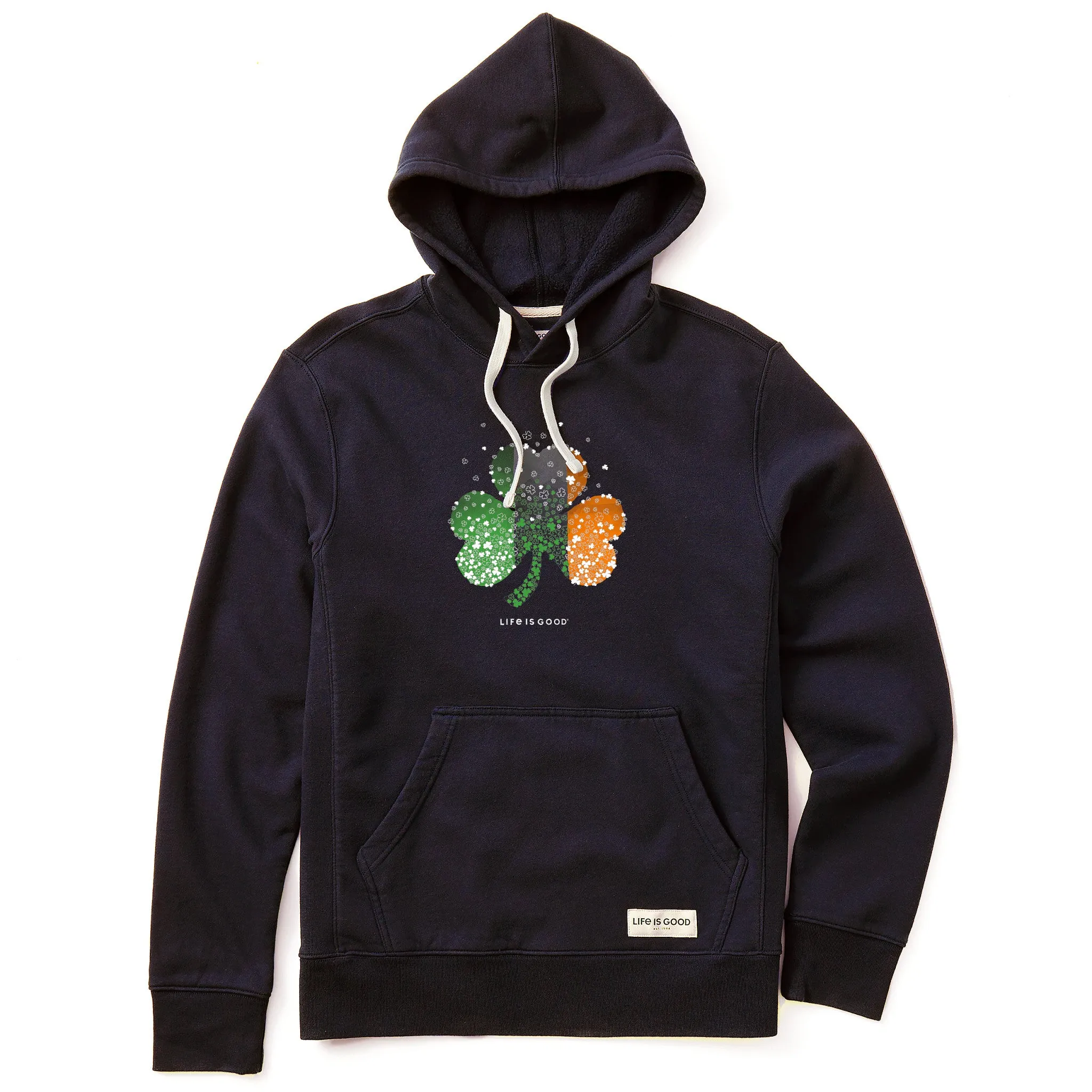Comfortable Fashion Men's Shamrock of Shamrocks Simply True Fleece Hoodie
