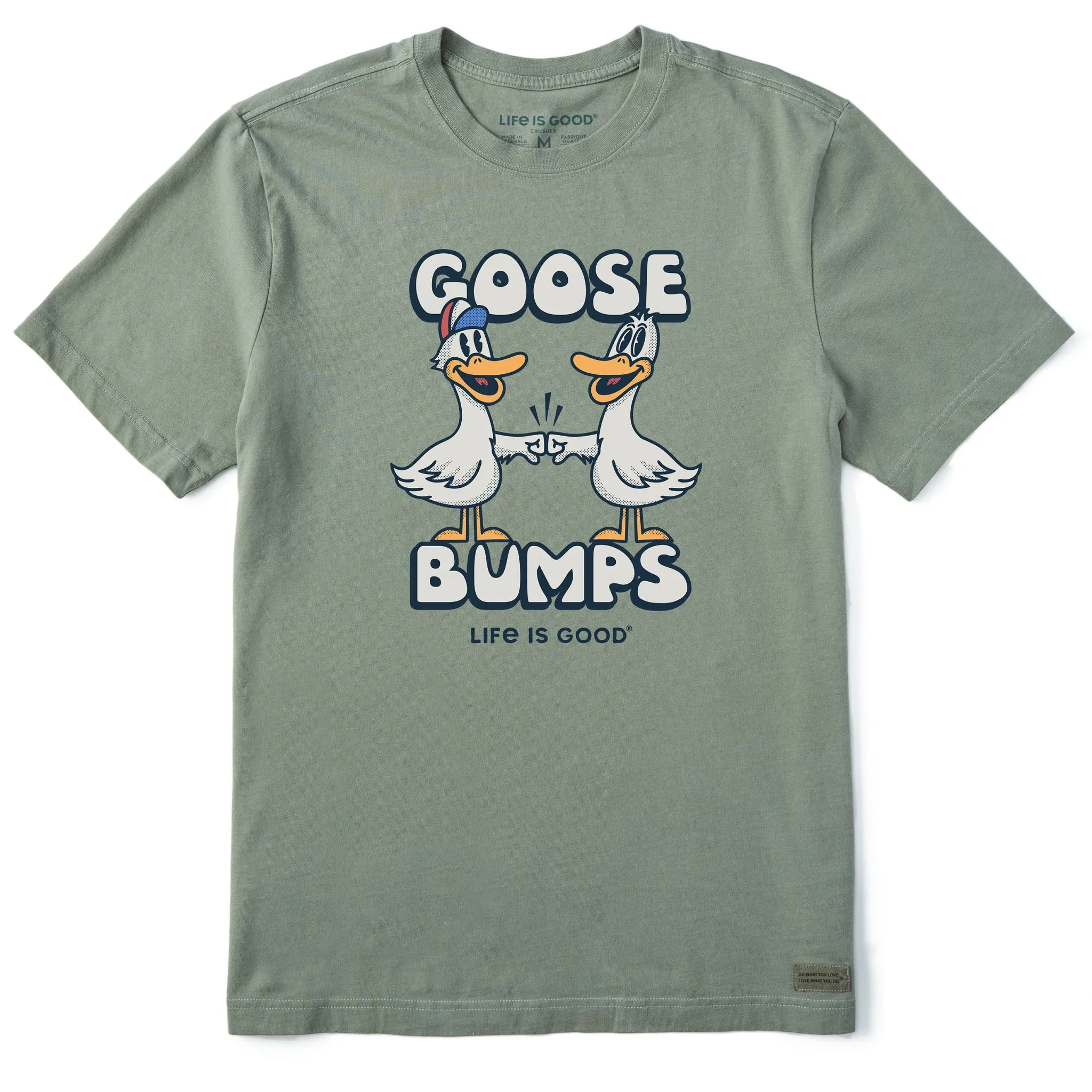 Men's Goose Bumps Mascot Short Sleeve Tee Hygroscopic Fiber Non Shrink Material