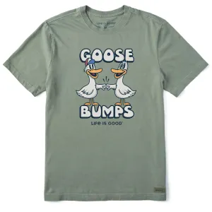Abstract print Relaxed and Comfy Men's Goose Bumps Mascot Short Sleeve Tee