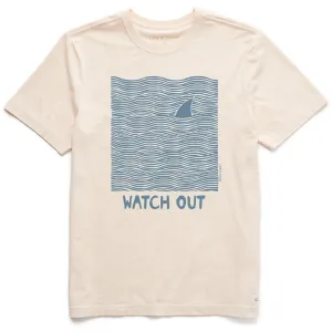 Men's Watch Out Short Sleeve Crusher Tee Comfy Layering