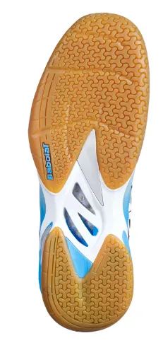 Babolat Shadow Tour Men's Indoor Court Shoes [Black/Blue] Airflow Channel System