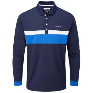 Stuburt Mens Motion Long Sleeve Polo Shirt - Small Trendy Layers