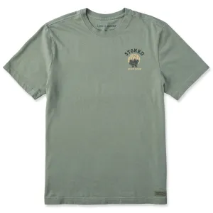 Men's Stoked Campfire Short Sleeve Crusher-LITE Tee Fashionable Option