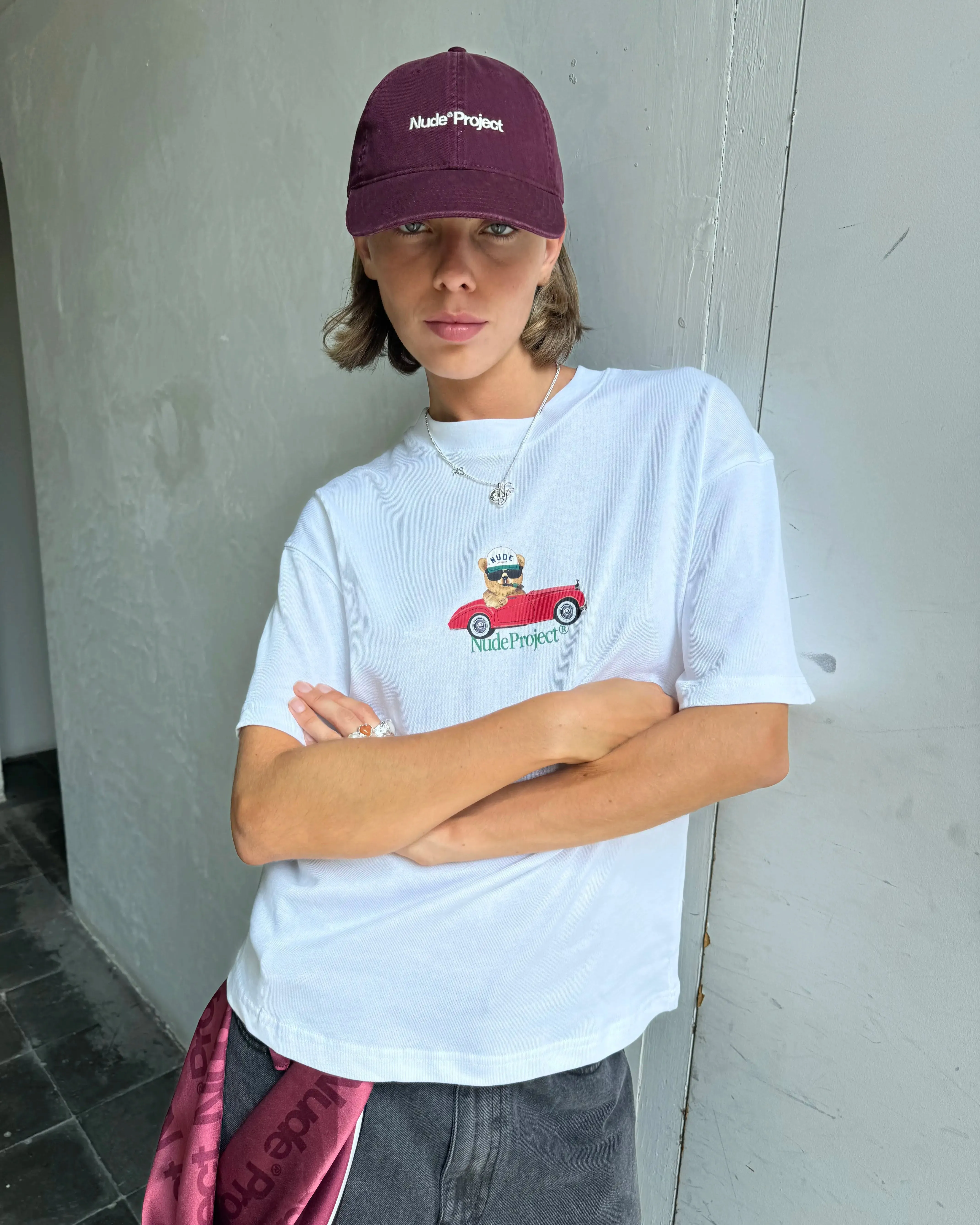 Hot Tee White SustainableManufacturing Sporty Style Wear