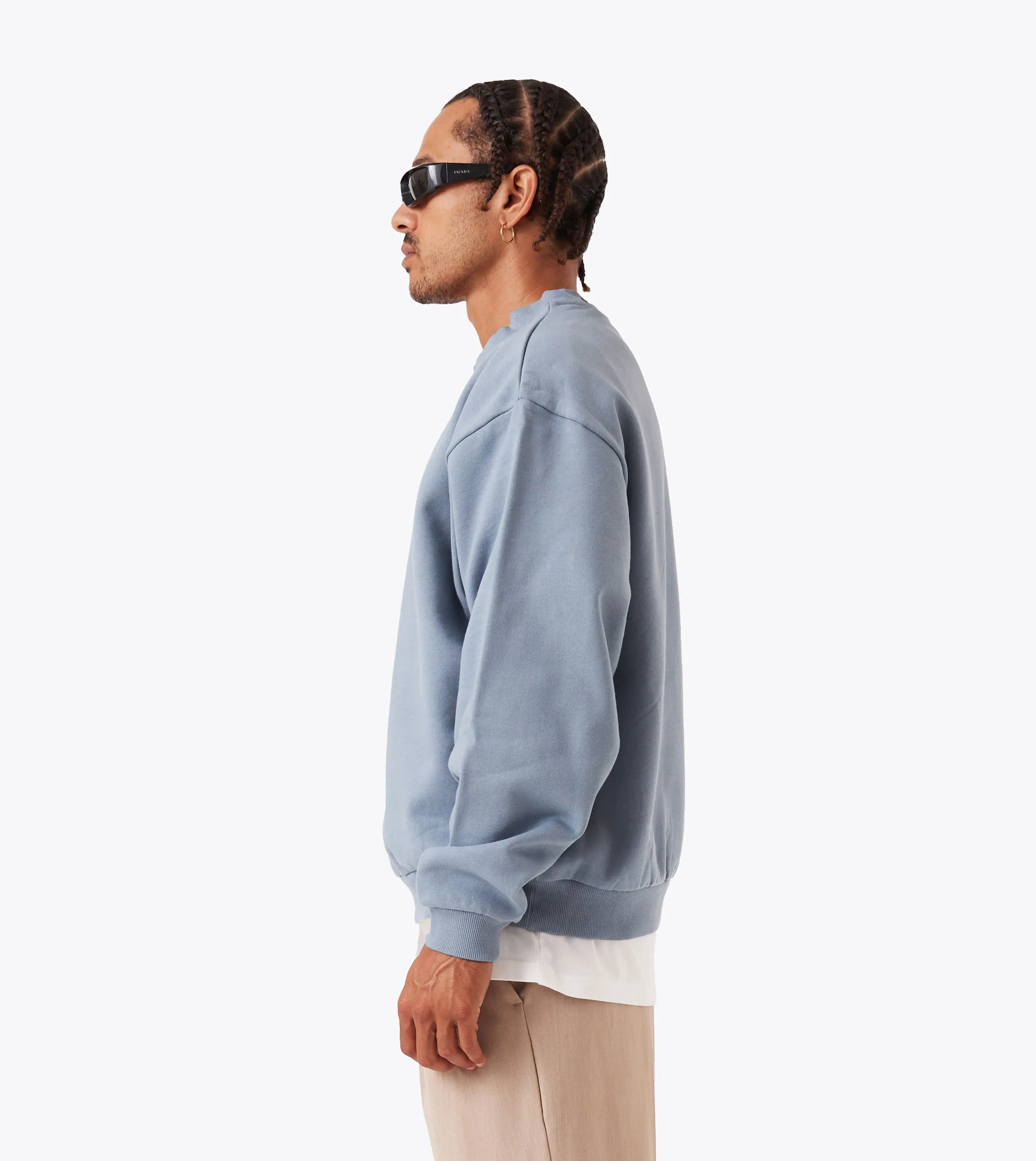 Casual Box Crew Steel