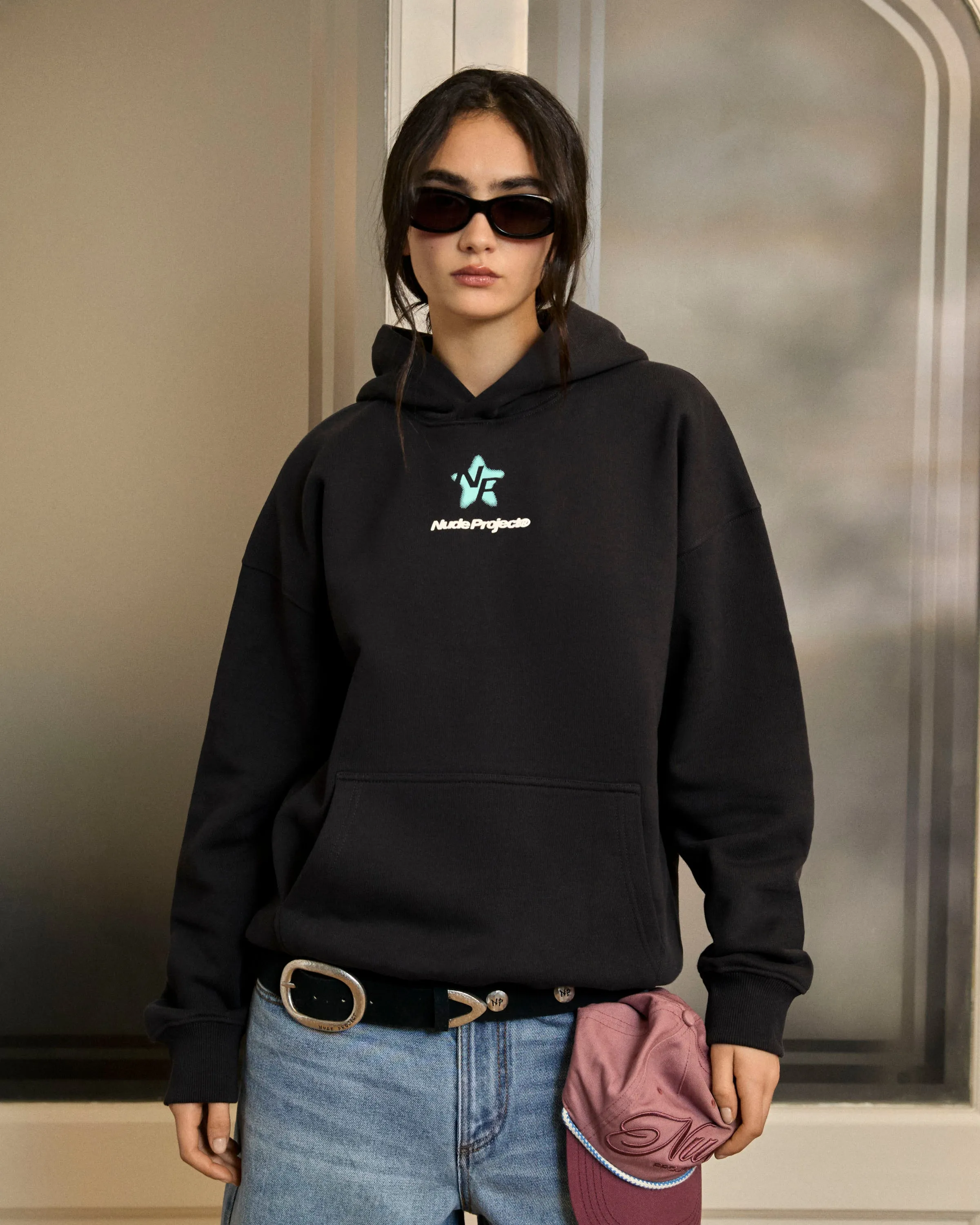 Seoul Hoodie Ash Relaxed Wear anti pill coating