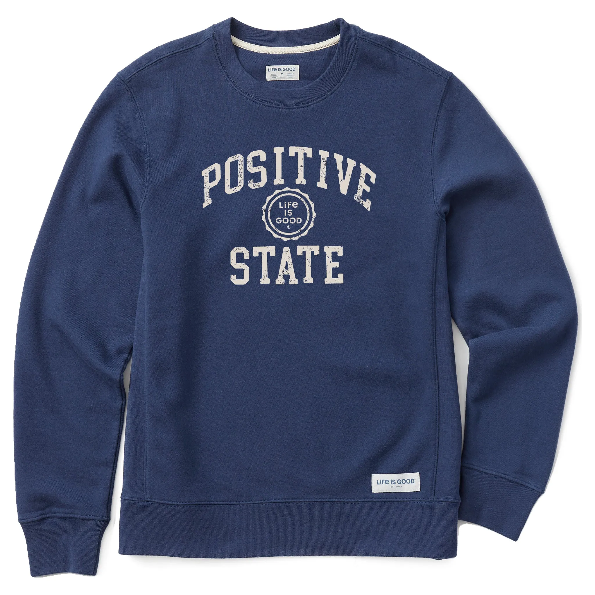 Men's Positive State Simply True Fleece Crew Luxury Summer