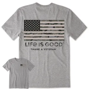 Men's Thank a Veteran Short Sleeve Tee Perfect Fit