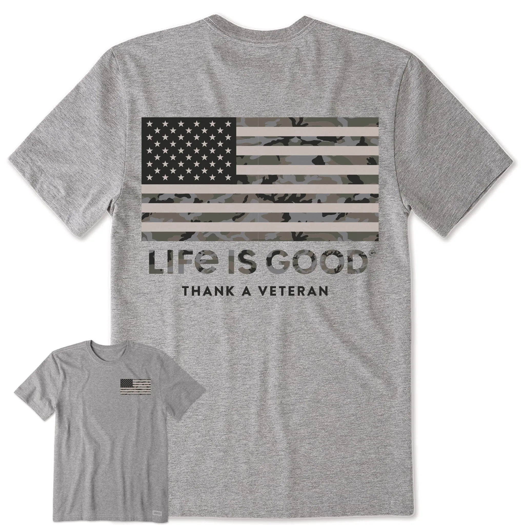 Outdoor Activity Men's Thank a Veteran Short Sleeve Tee