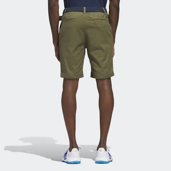 ADIDAS GO-TO 9-INCH GOLF SHORTS - OLIVE Running Gear Quick Motion