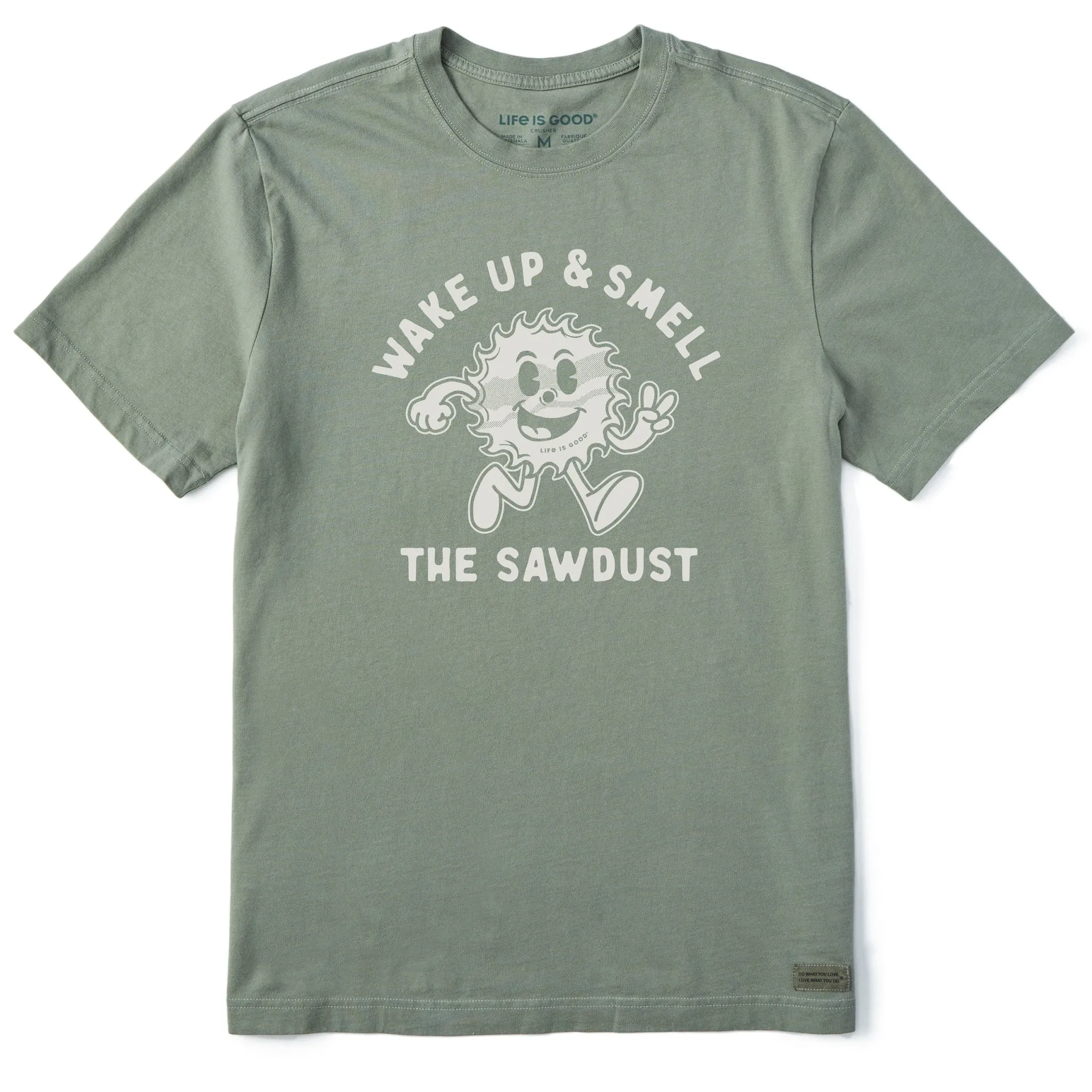 Men's Smell the Sawdust Short Sleeve Tee Bold Design