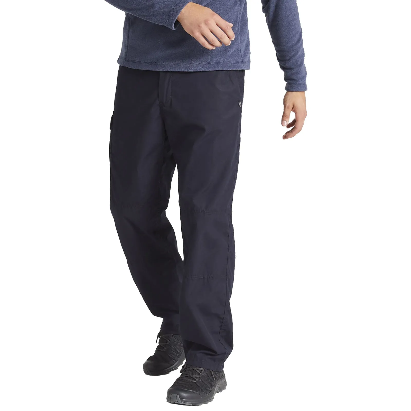 Craghoppers Mens Kiwi Classic Walking Trousers Comfortable Fabric Laser Cut Edges