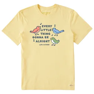 Men's Vintage Gonna Be Alright Birds Short Sleeve Tee budget-friendly