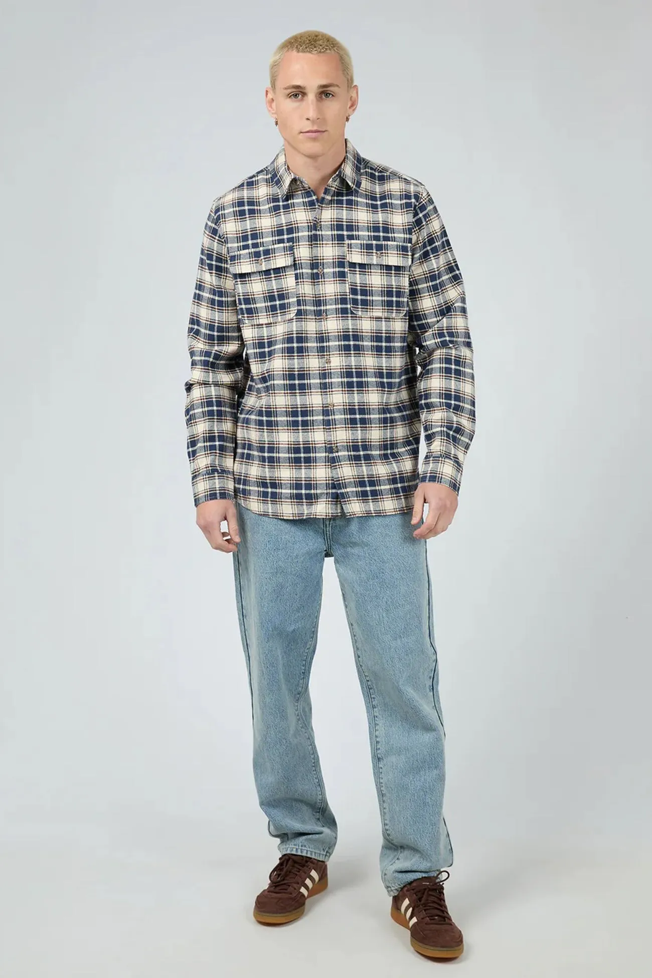 Slacker Shirt Navy Sport Wear