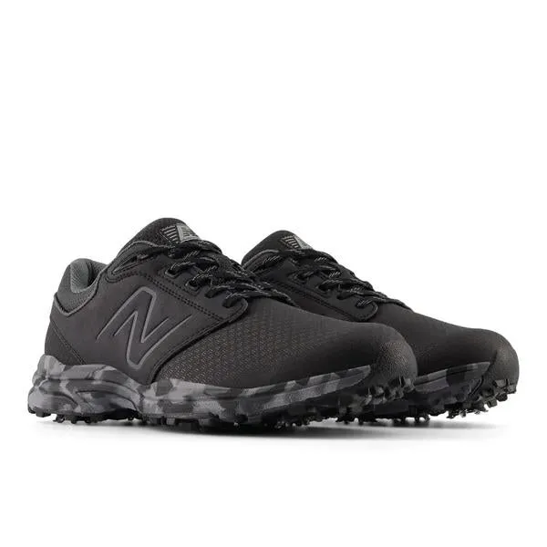 Torsional Stability Frame Modern Bold New Balance Brighton Spiked Golf Shoes - Black / Multi