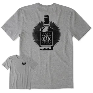Men's Top Shelf Dad Bottle Short Sleeve Tee Chic Wearable