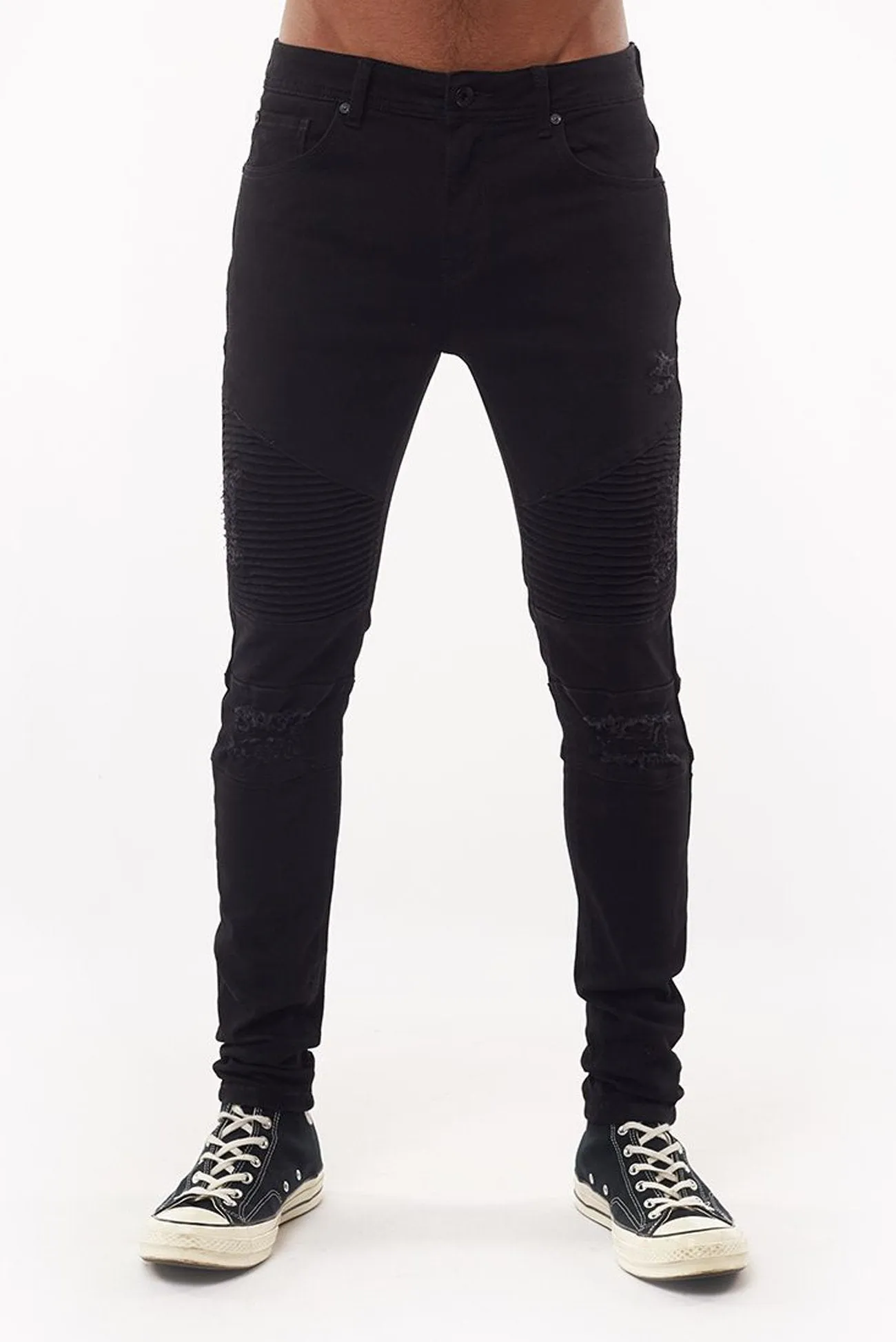 Strung Out Moto Jean Black Odor Control Tech