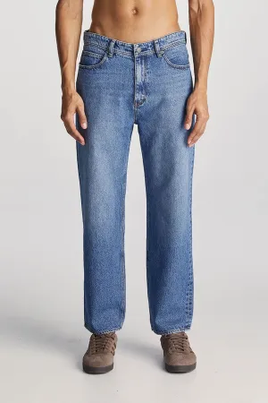 L-Four Baggy Relaxed Jean Turntable Indigo Light Washed