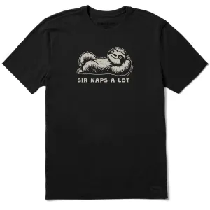Men's Sir Naps-a-lot Short Sleeve Tee Comfortable Stretch