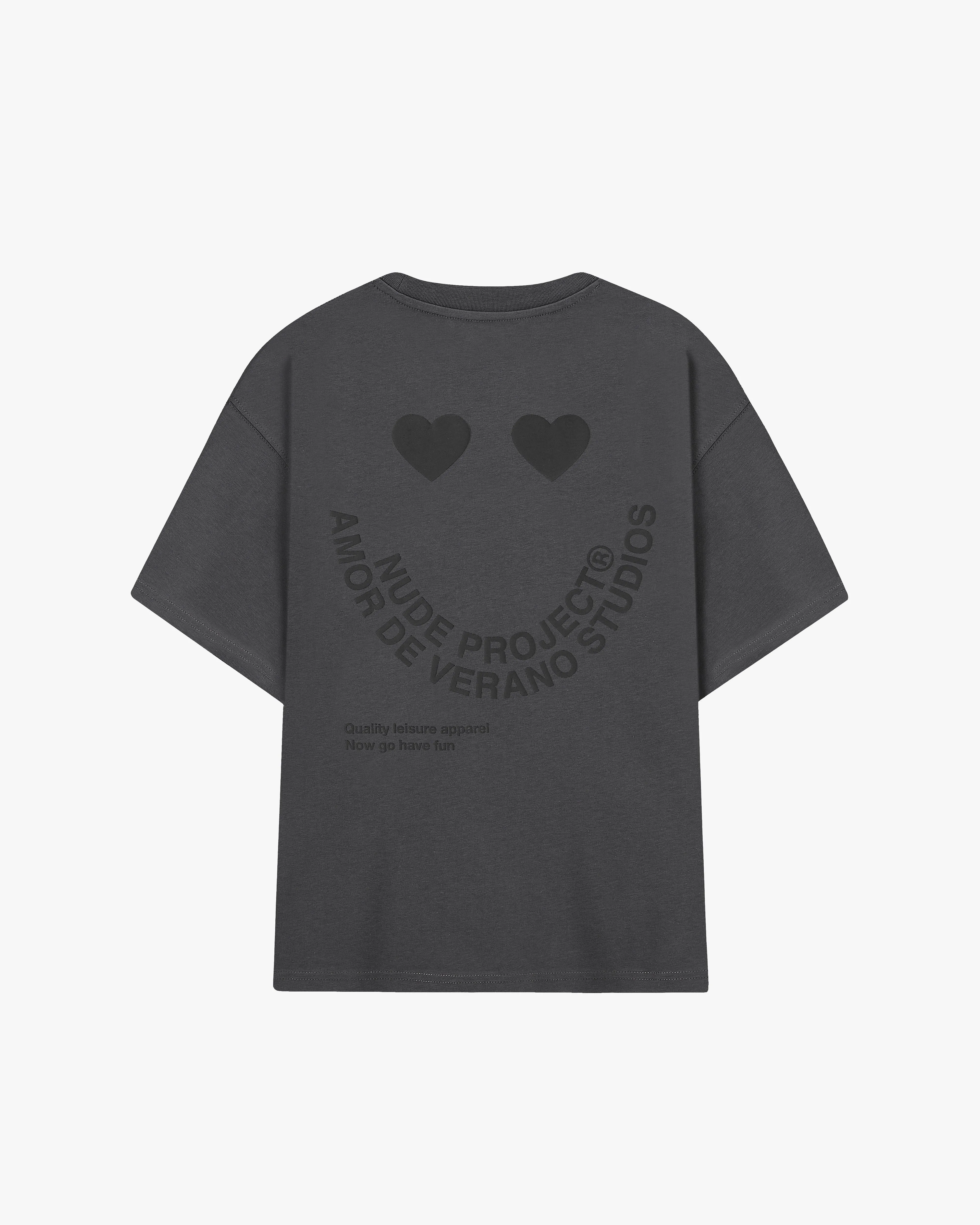 Daily Favorite Happy Tee Ash